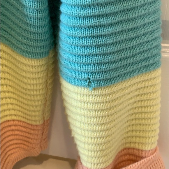 Rare UNIF rainbow sweater turtleneck - Picture 3 of 3